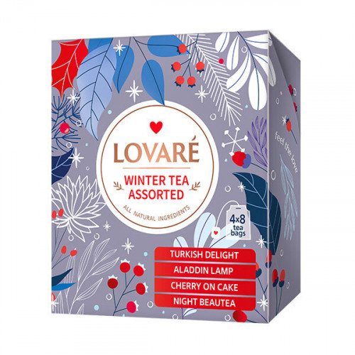 Lovare zmes 32 porc. čajov WINTER TEA 32x2g